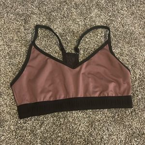 Victoria’s Secret PINK sports bra and swim top combo